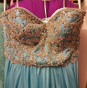 Blue Gown